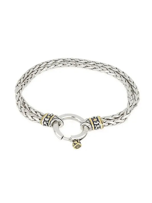 20th Anniversary - Spring Ring Double Strand Foxtail Bracelet