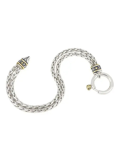 20th Anniversary - Spring Ring Double Strand Foxtail Bracelet