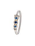 Beijos Collection - Three-Stone CZ Wire Bracelet John Medeiros Jewelry Collections