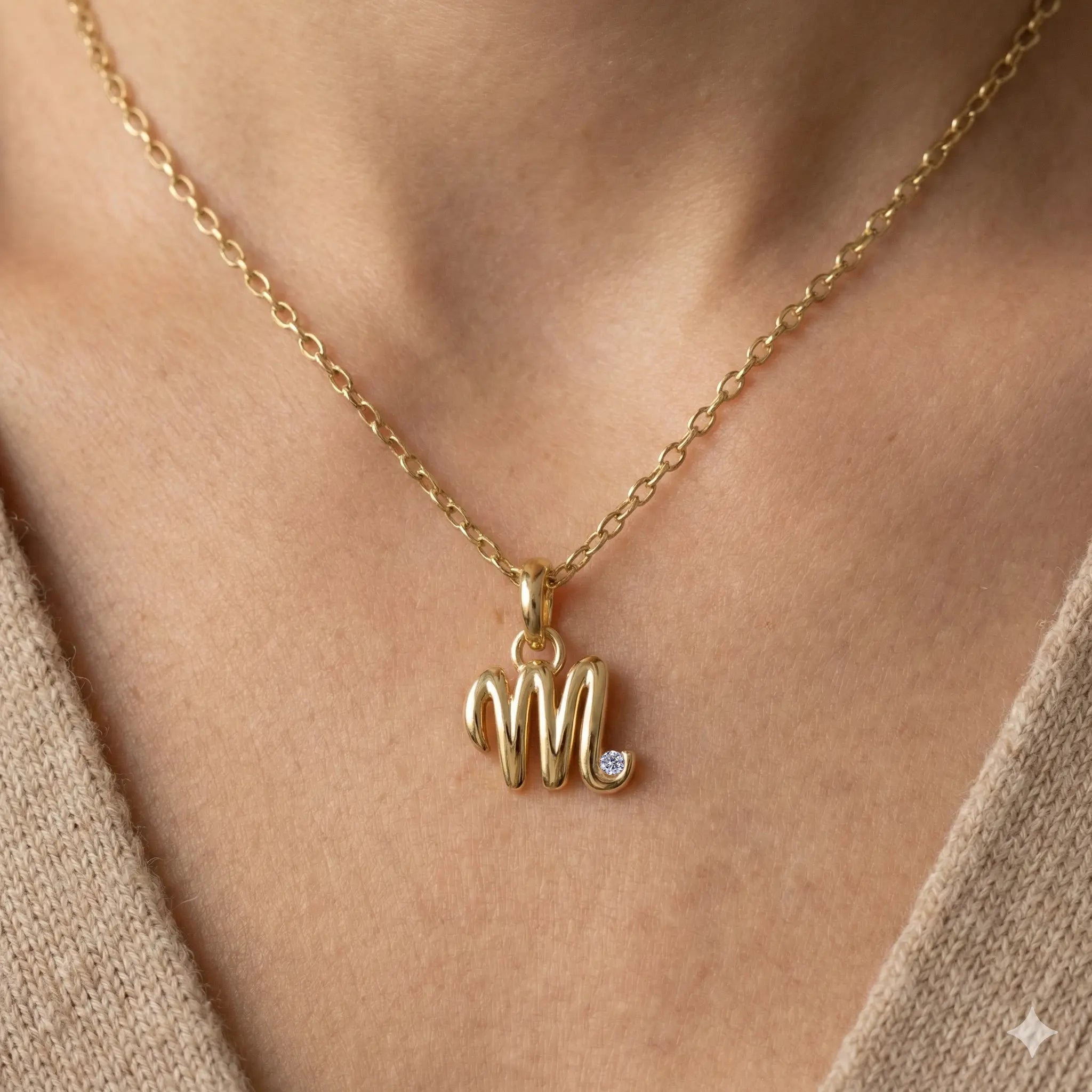 John Medeiros Jewelry Collections Initials Necklaces