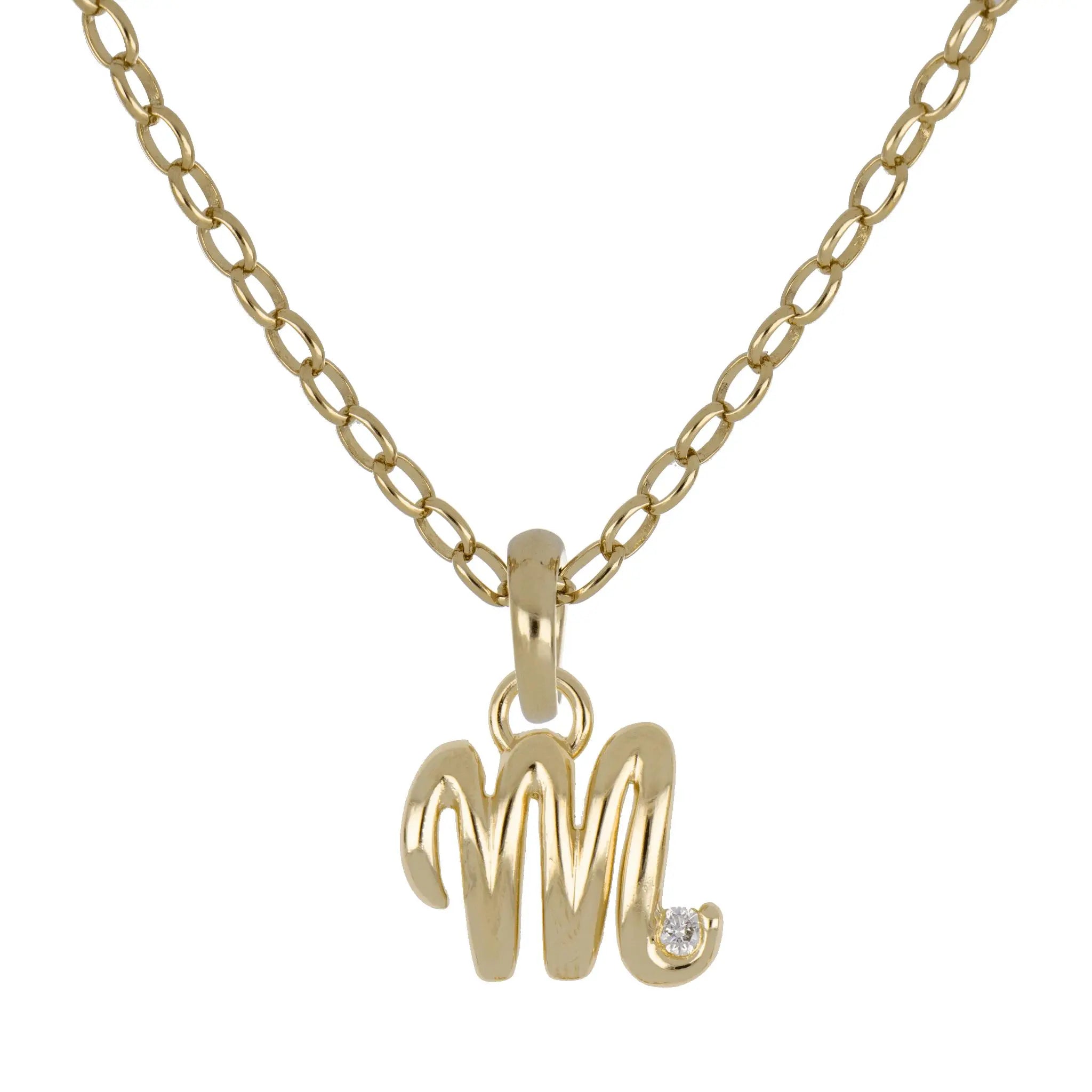 John Medeiros Jewelry Collections Initials Necklaces